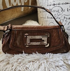 Vintage Y2K Guess Leather Handbag Pre-owned
